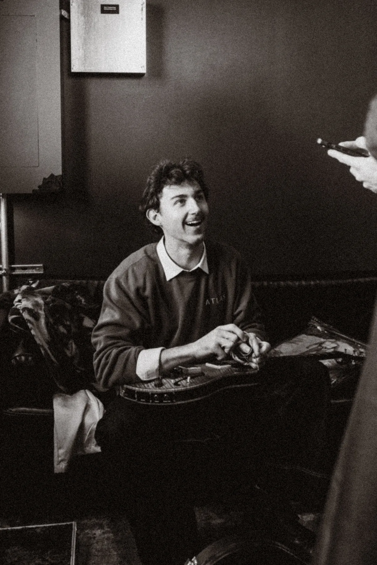 Jackson Reed backstage with Harvey Street, Nashville